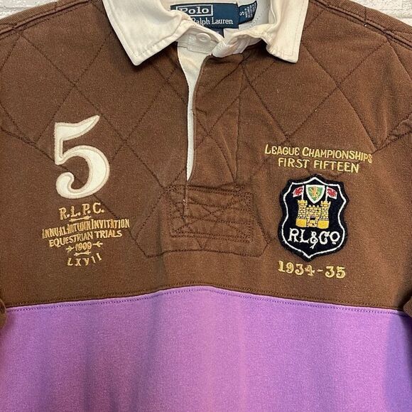 Polo Ralph Lauren 90s Polo Championship Pullover S - Picture 2 of 5